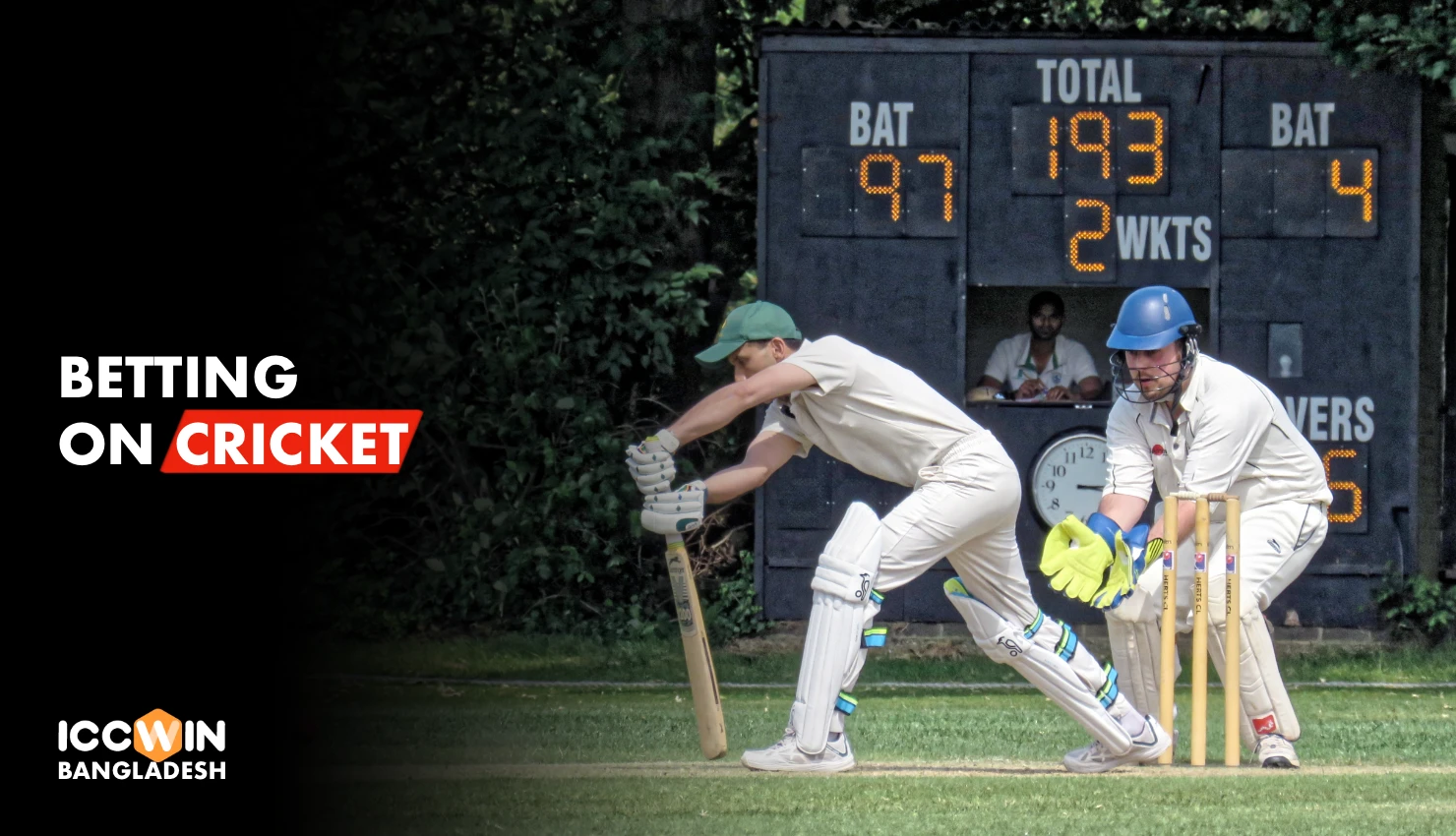 At Iccwin platform you can make a bet on popular cricket tournaments