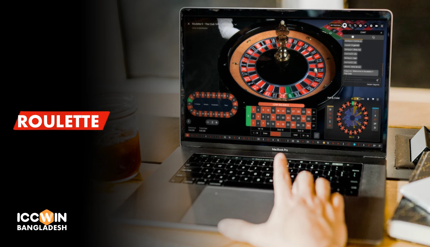 Play Iccwin roulette from your desktop computer or via the mobile app